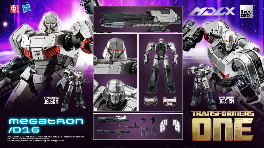 Megatron / D16 MDLX Transformers: One - THREEZERO – PREVENTA