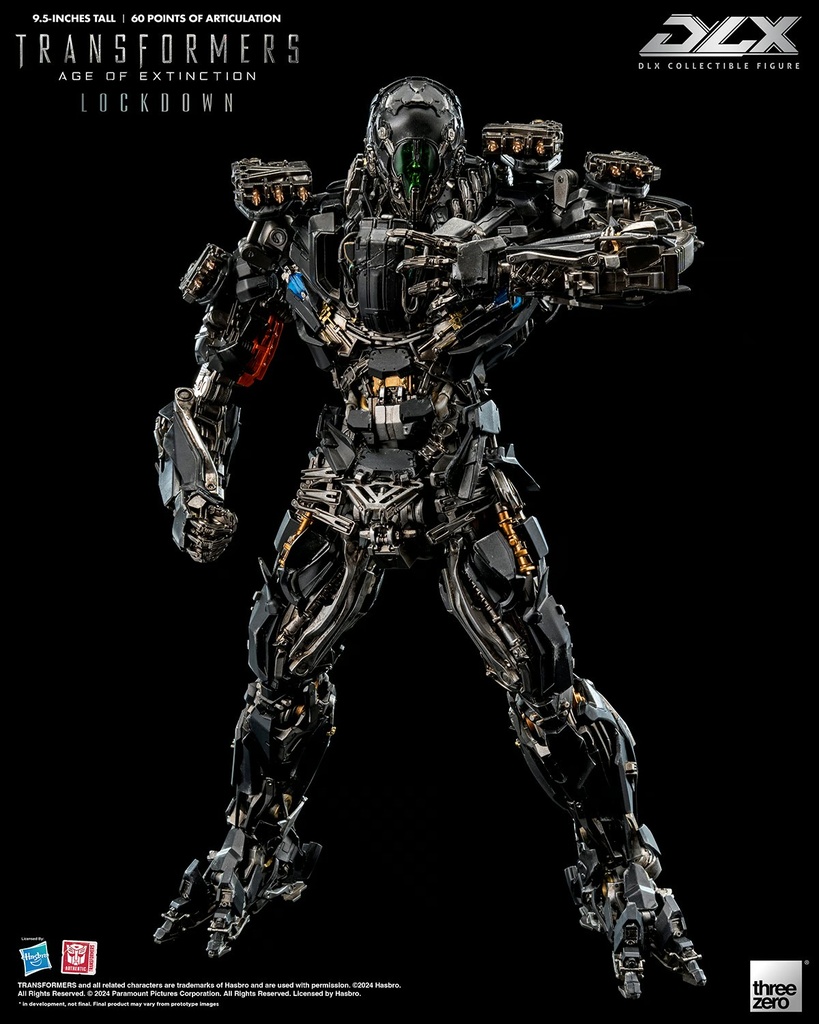 Lockdown DLX Transformers Age of Extinction - THREEZERO - PREVENTA