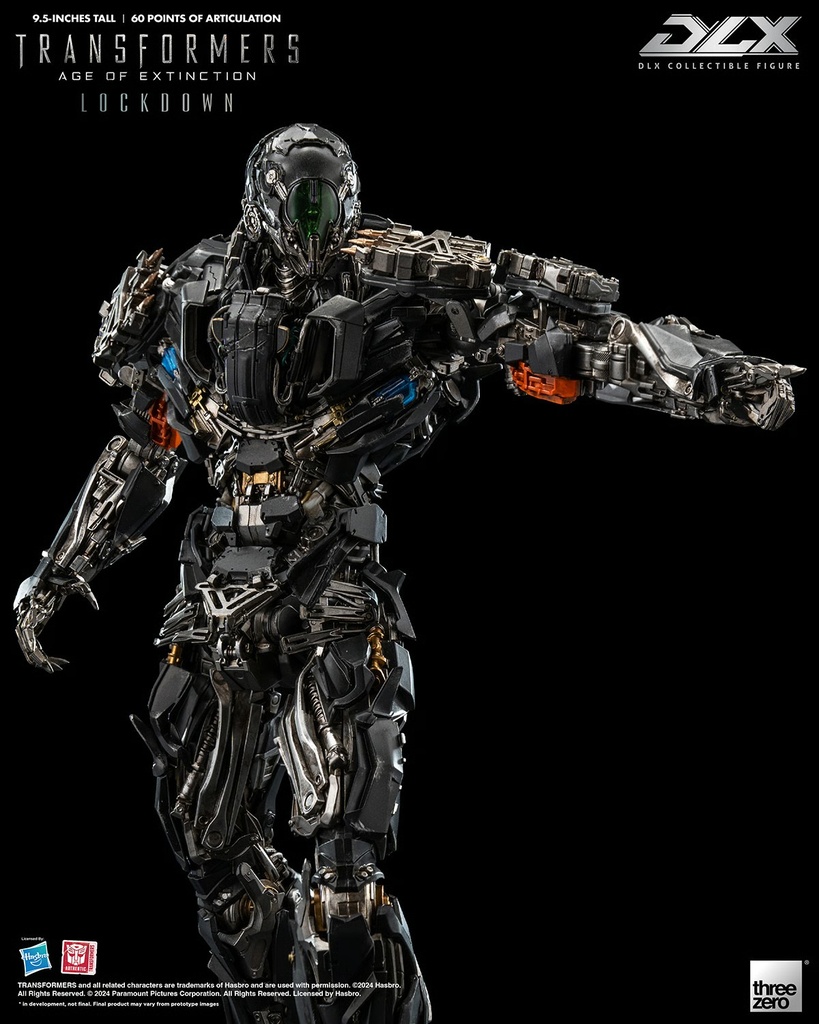 Lockdown DLX Transformers Age of Extinction - THREEZERO - PREVENTA