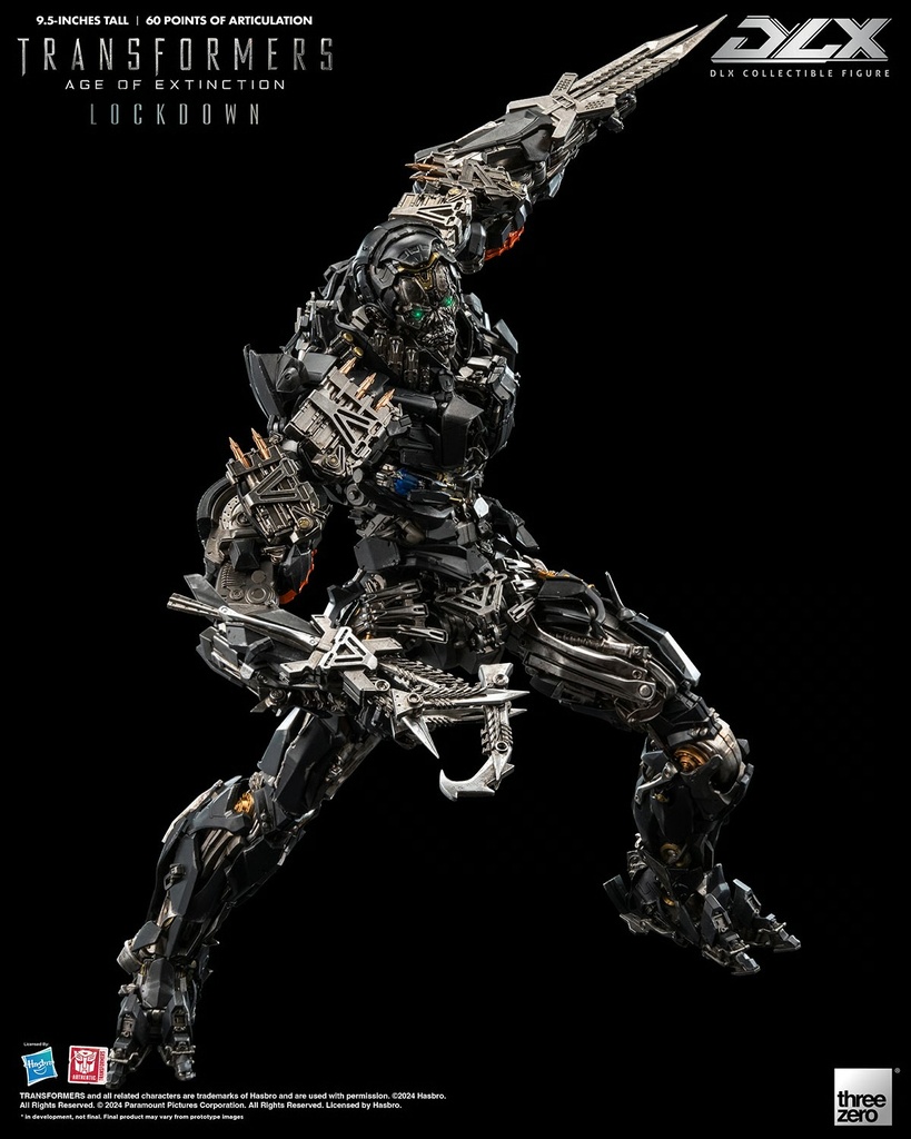 Lockdown DLX Transformers Age of Extinction - THREEZERO - PREVENTA