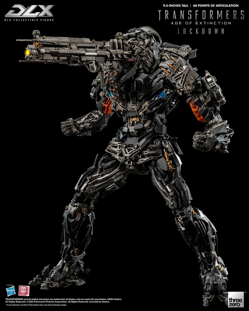 Lockdown DLX Transformers Age of Extinction - THREEZERO - PREVENTA