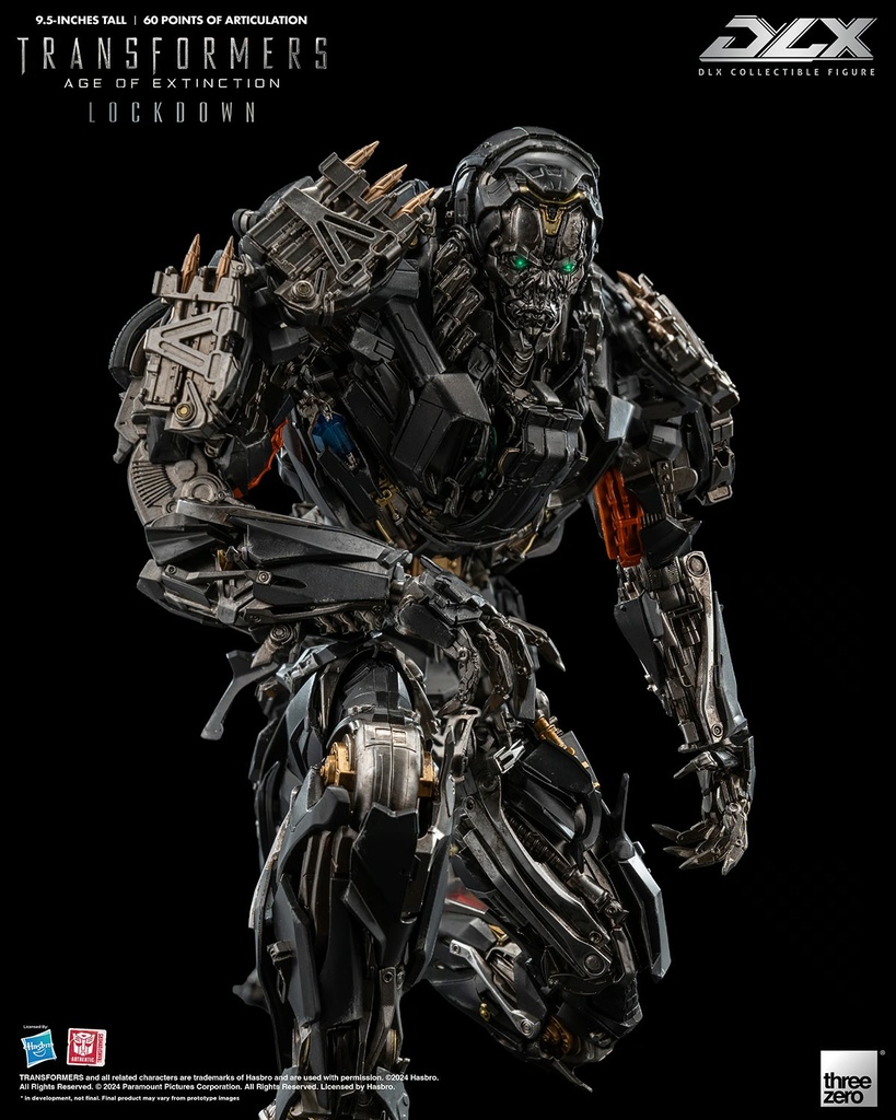 Lockdown DLX Transformers Age of Extinction - THREEZERO - PREVENTA
