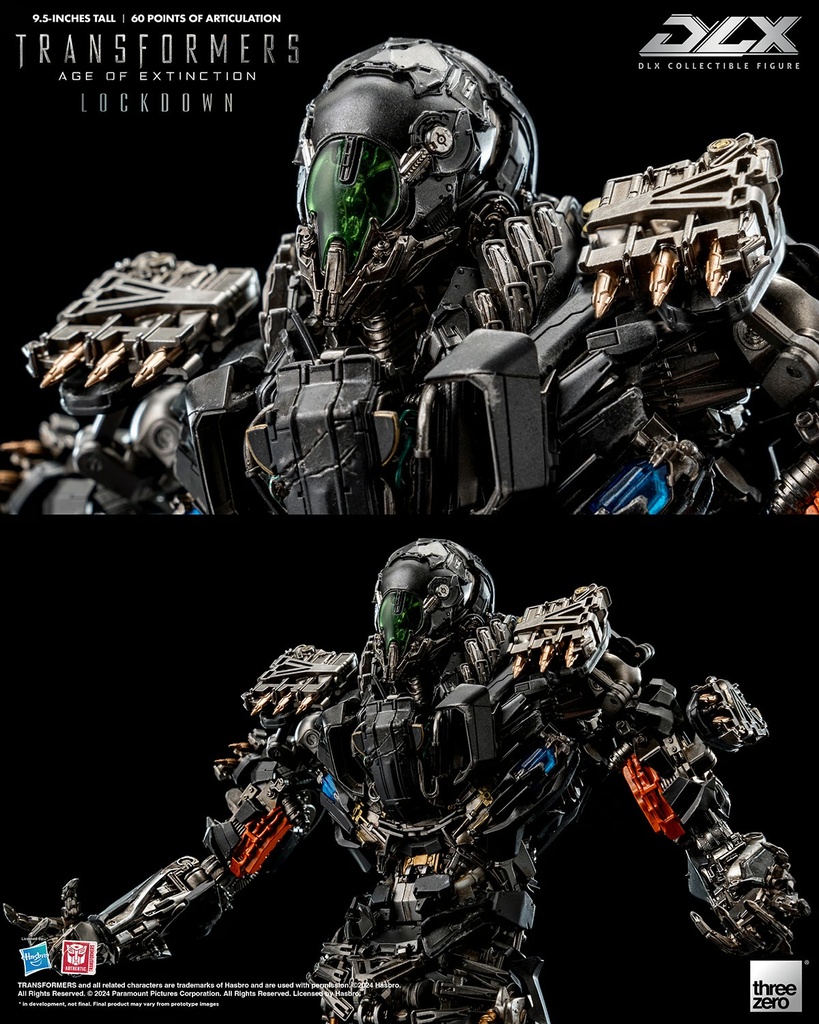Lockdown DLX Transformers Age of Extinction - THREEZERO - PREVENTA
