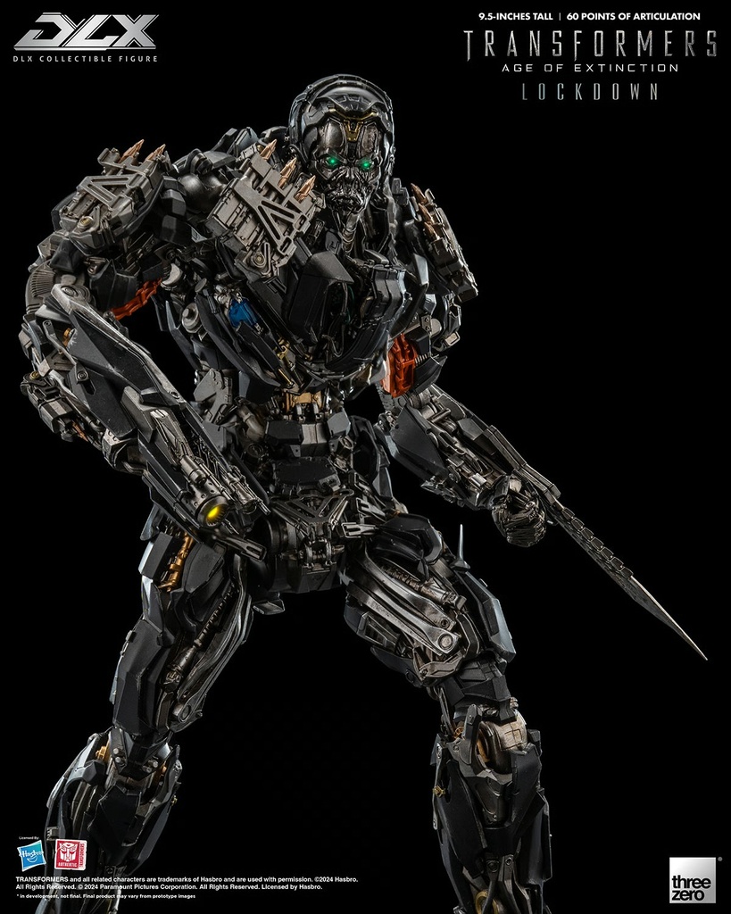 Lockdown DLX Transformers Age of Extinction - THREEZERO - PREVENTA