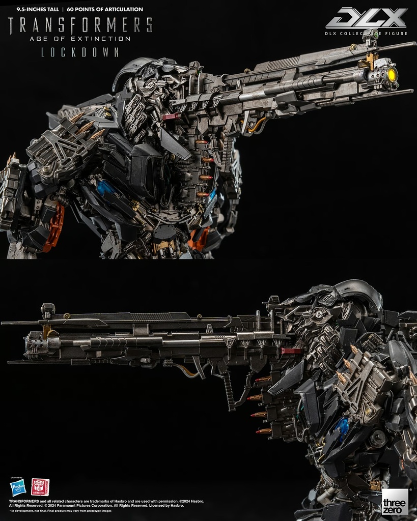 Lockdown DLX Transformers Age of Extinction - THREEZERO - PREVENTA