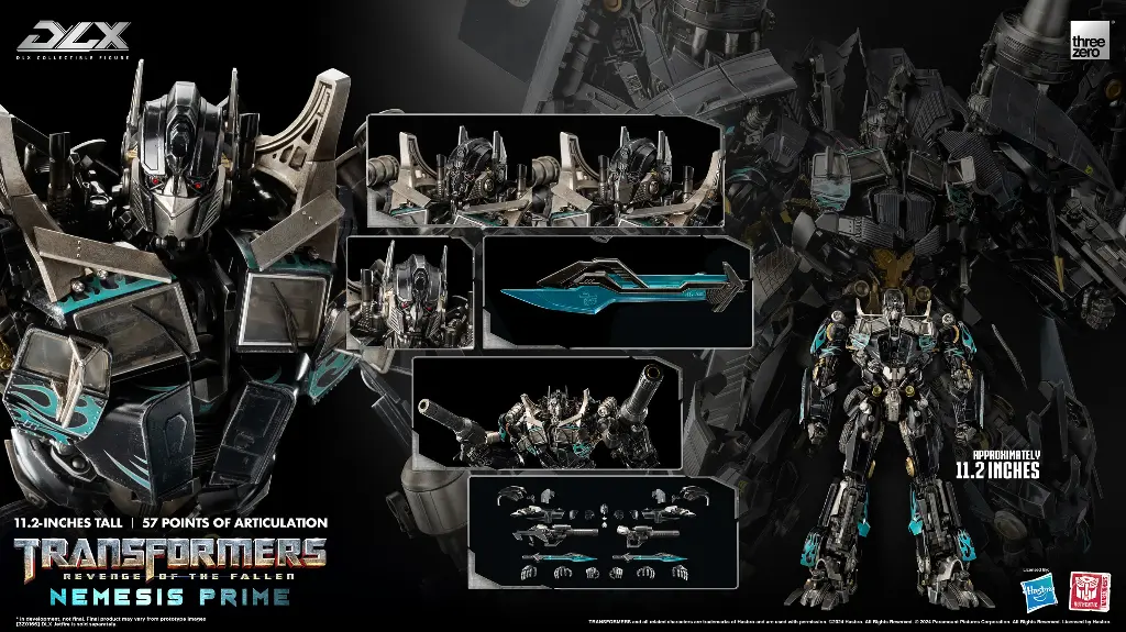 Nemesis Prime DLX Exclusive "Transformers: Revenge of the Fallen" - THREEZERO
