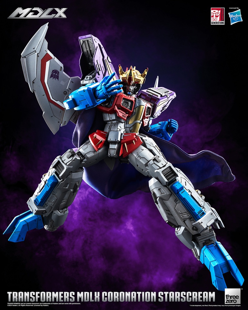 Coronation Starscream MDLX  "Transformers" - THREEZERO - PREVENTA 