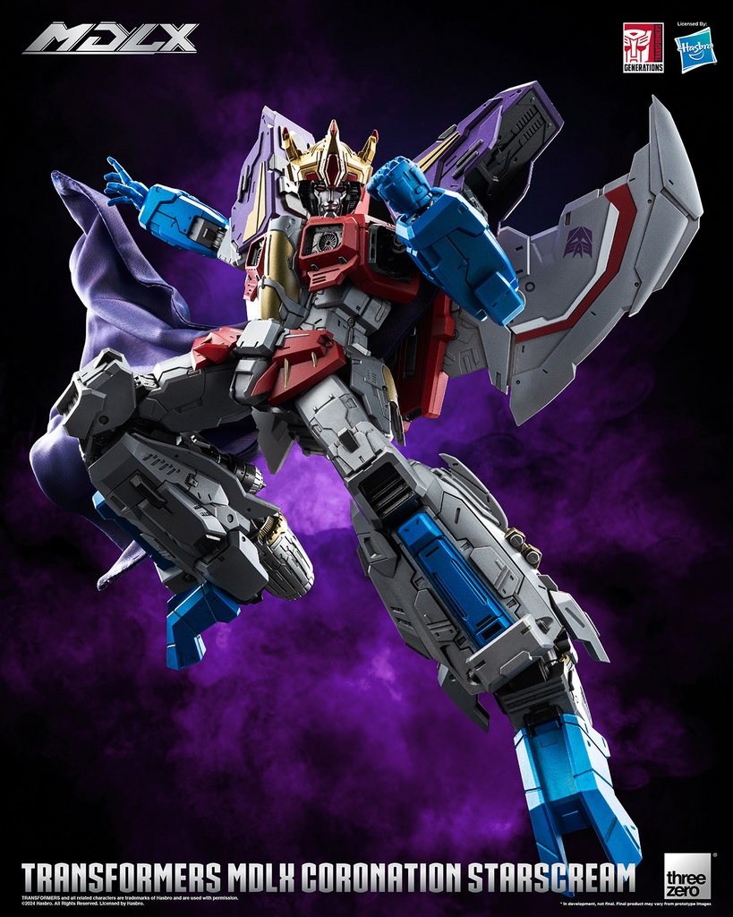 Coronation Starscream MDLX  "Transformers" - THREEZERO - PREVENTA 