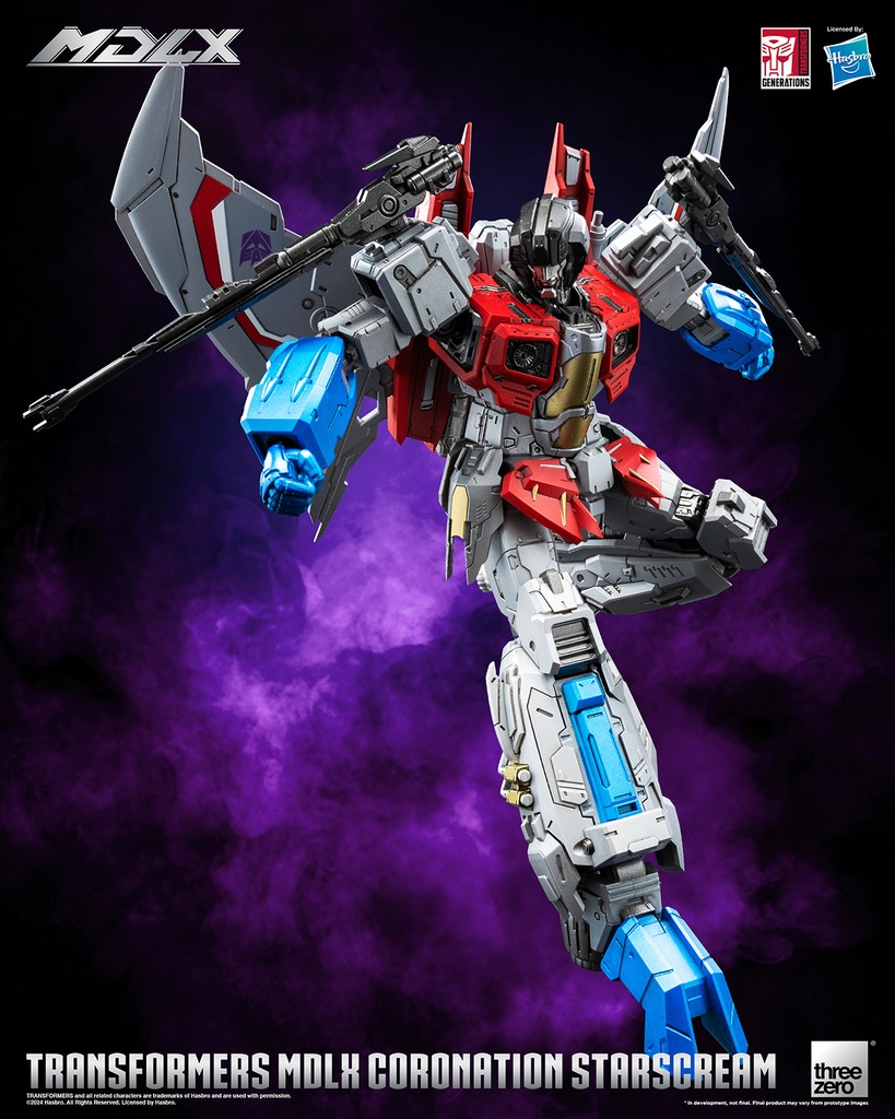 Coronation Starscream MDLX  "Transformers" - THREEZERO - PREVENTA 