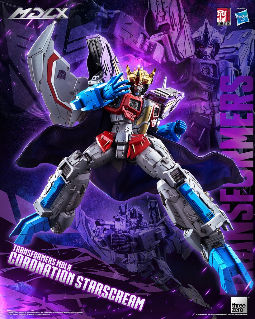 Coronation Starscream MDLX  "Transformers" - THREEZERO - PREVENTA 