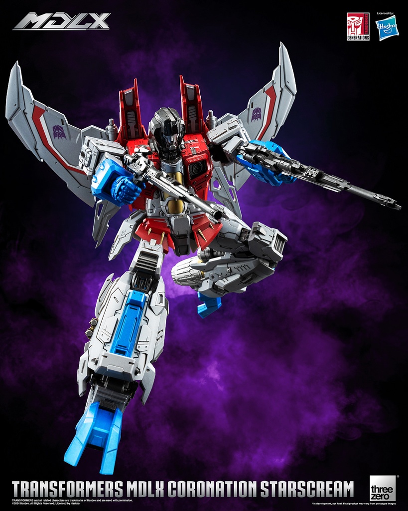 Coronation Starscream MDLX  "Transformers" - THREEZERO - PREVENTA 