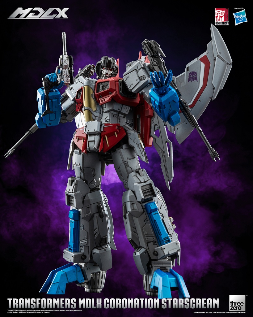 Coronation Starscream MDLX  "Transformers" - THREEZERO - PREVENTA 
