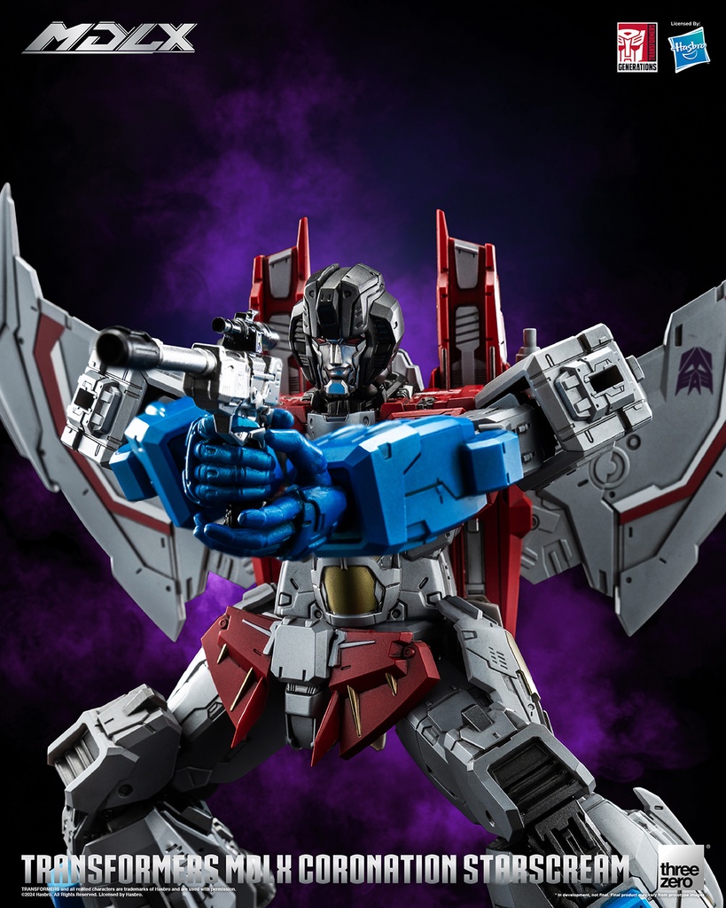 Coronation Starscream MDLX  "Transformers" - THREEZERO - PREVENTA 