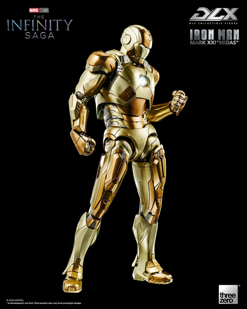 DLX Iron Man Mark 21 Midas - THREEZERO – PREVENTA 