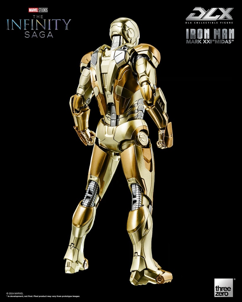 DLX Iron Man Mark 21 Midas - THREEZERO – PREVENTA 
