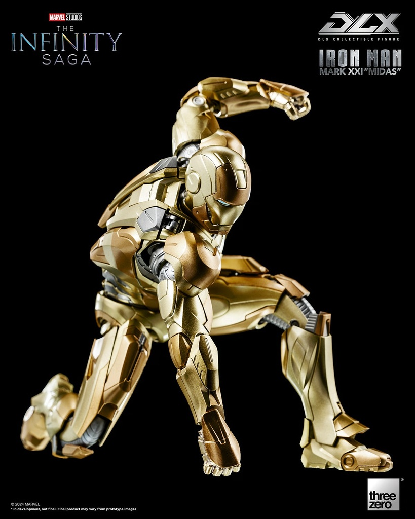 DLX Iron Man Mark 21 Midas - THREEZERO – PREVENTA 
