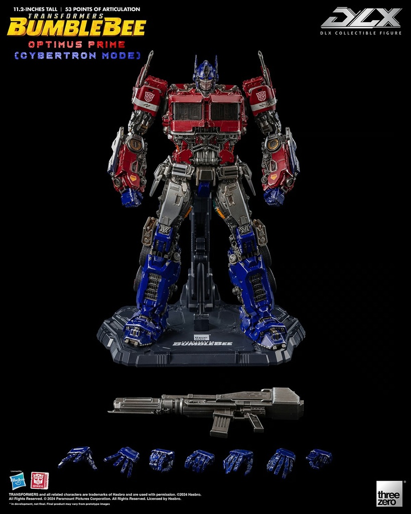 Transformers Bumblebee DLX Optimus Prime (Cybertron Mode) - THREEZERO - PREVENTA