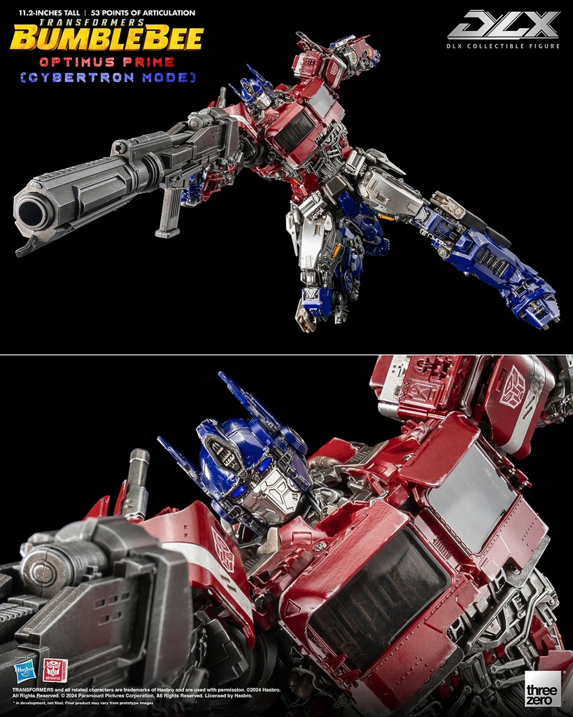 Transformers Bumblebee DLX Optimus Prime (Cybertron Mode) - THREEZERO - PREVENTA