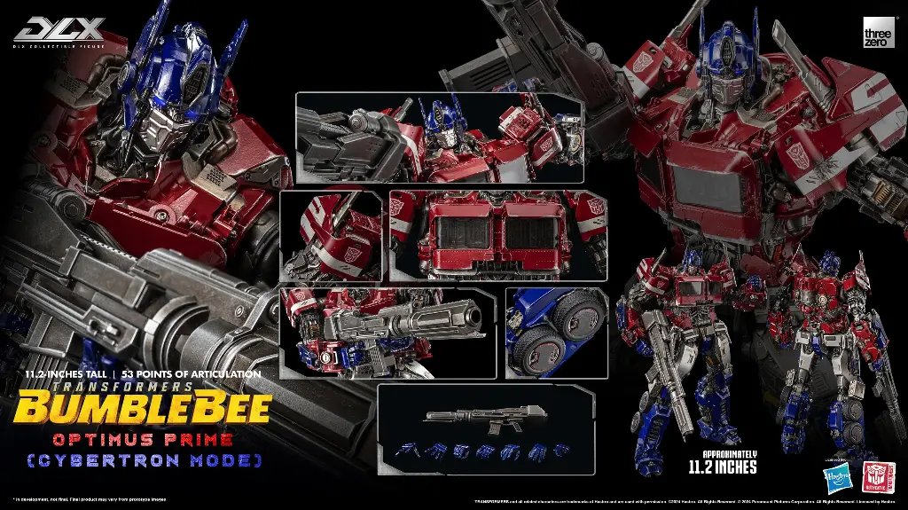 Transformers Bumblebee DLX Optimus Prime (Cybertron Mode) - THREEZERO - PREVENTA