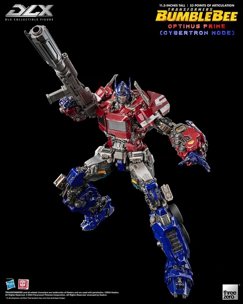 Transformers Bumblebee DLX Optimus Prime (Cybertron Mode) - THREEZERO - PREVENTA