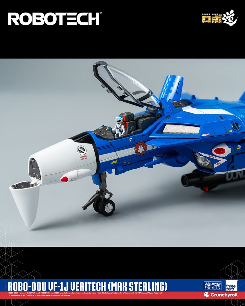 ROBO-DOU VF-1J Veritech (Max Sterling) "Robotech" THREEZERO – PREVENTA