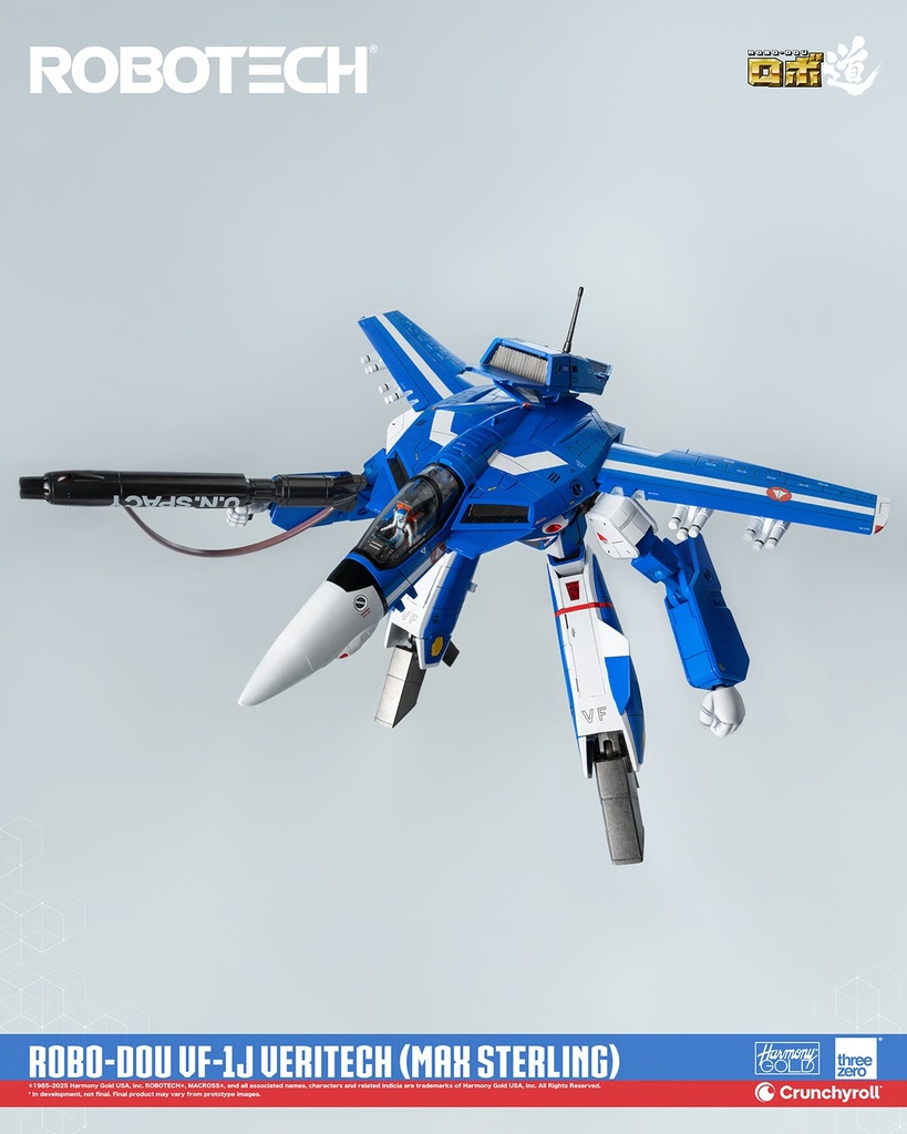 ROBO-DOU VF-1J Veritech (Max Sterling) "Robotech" THREEZERO – PREVENTA