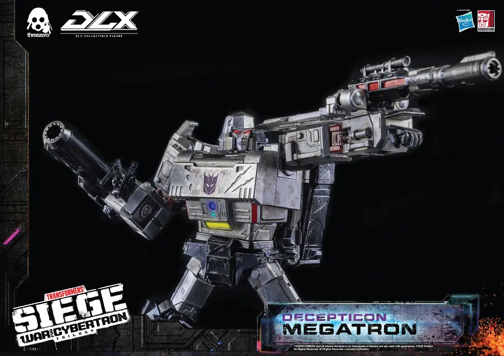 Megatron DLX "TRANSFORMERS: WAR FOR CYBERTRON TRILOGY" - THREEZERO – PREVENTA