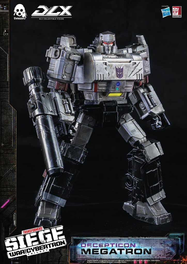 Megatron DLX "TRANSFORMERS: WAR FOR CYBERTRON TRILOGY" - THREEZERO – PREVENTA