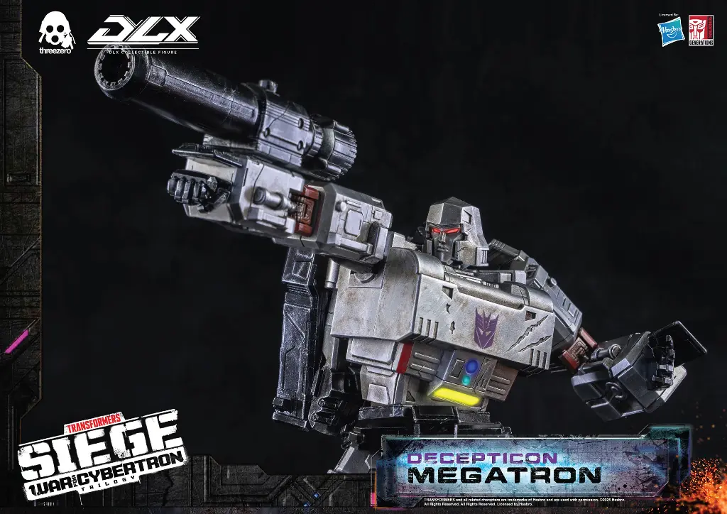 Megatron DLX "TRANSFORMERS: WAR FOR CYBERTRON TRILOGY" - THREEZERO – PREVENTA