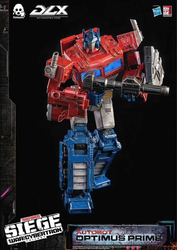 Optimus Prime DLX "TRANSFORMERS: WAR FOR CYBERTRON TRILOGY" - THREEZERO – PREVENTA
