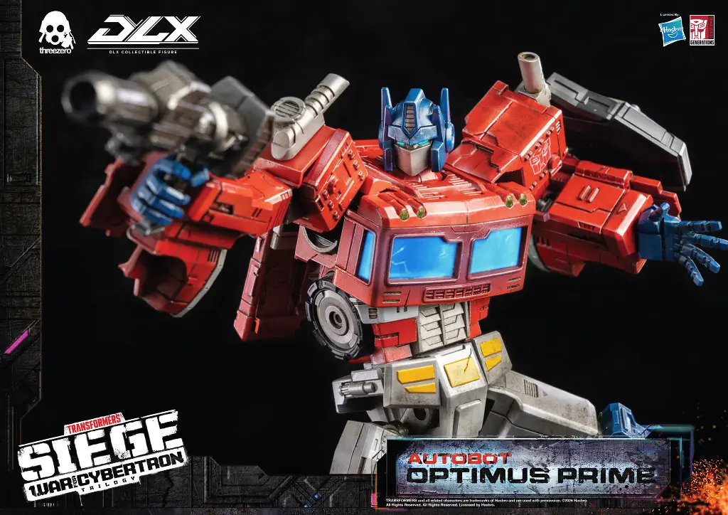 Optimus Prime DLX "TRANSFORMERS: WAR FOR CYBERTRON TRILOGY" - THREEZERO – PREVENTA