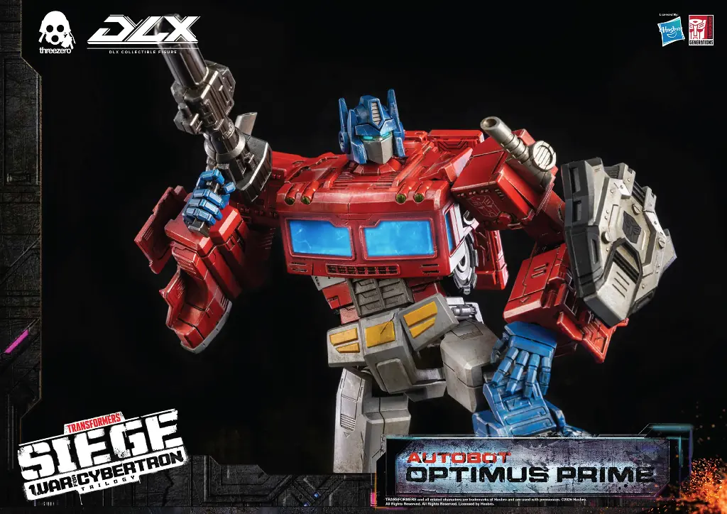 Optimus Prime DLX "TRANSFORMERS: WAR FOR CYBERTRON TRILOGY" - THREEZERO – PREVENTA