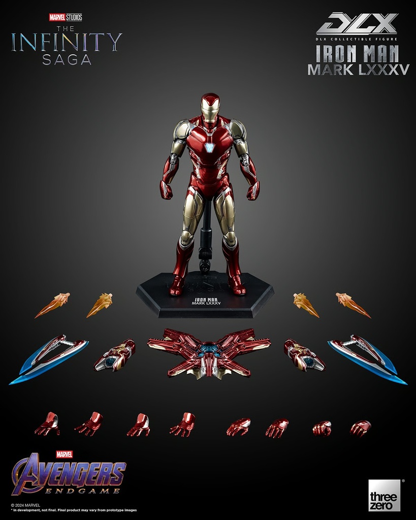 Avengers: The Infinity Saga DLX Iron Man Mark 85 - THREEZERO