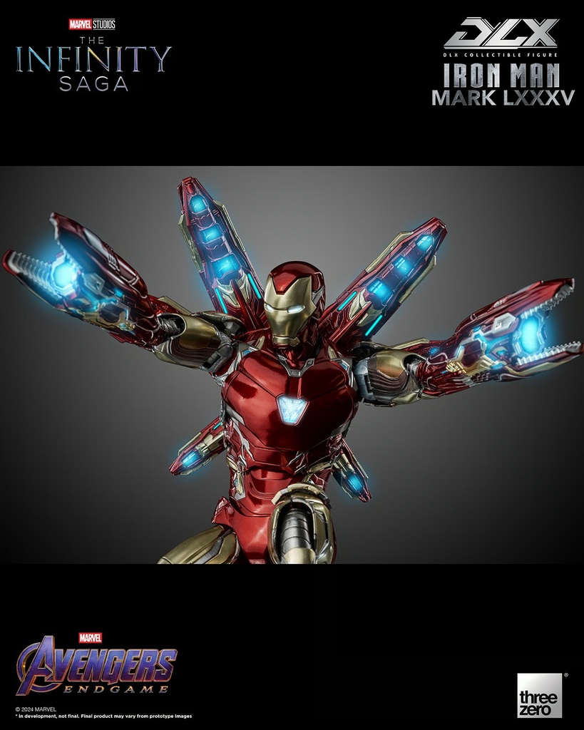 Avengers: The Infinity Saga DLX Iron Man Mark 85 - THREEZERO
