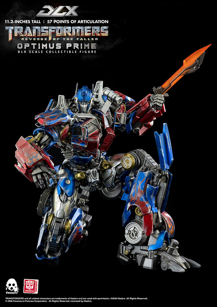 Optimus Prime DLX "Transformers: Revenge of the Fallen" THREEZERO - PREVENTA