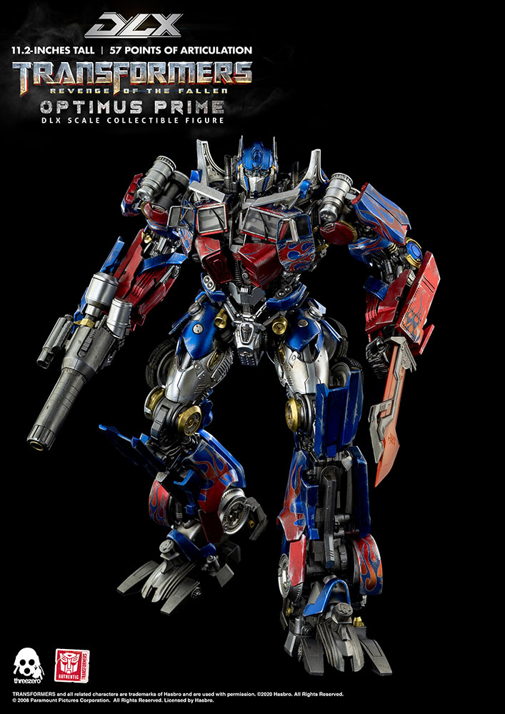 Optimus Prime DLX "Transformers: Revenge of the Fallen" THREEZERO - PREVENTA