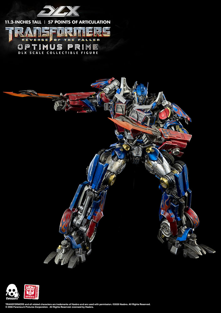 Optimus Prime DLX "Transformers: Revenge of the Fallen" THREEZERO - PREVENTA