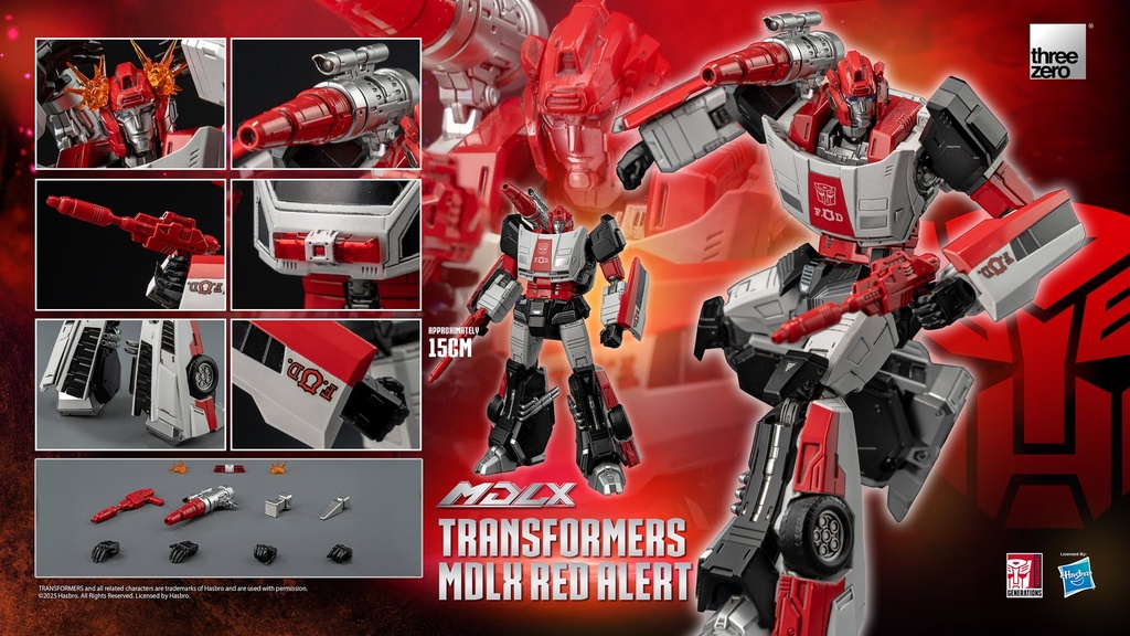 Red Alert MDLX  "Transformers Season 2"  THREEZERO - PREVENTA