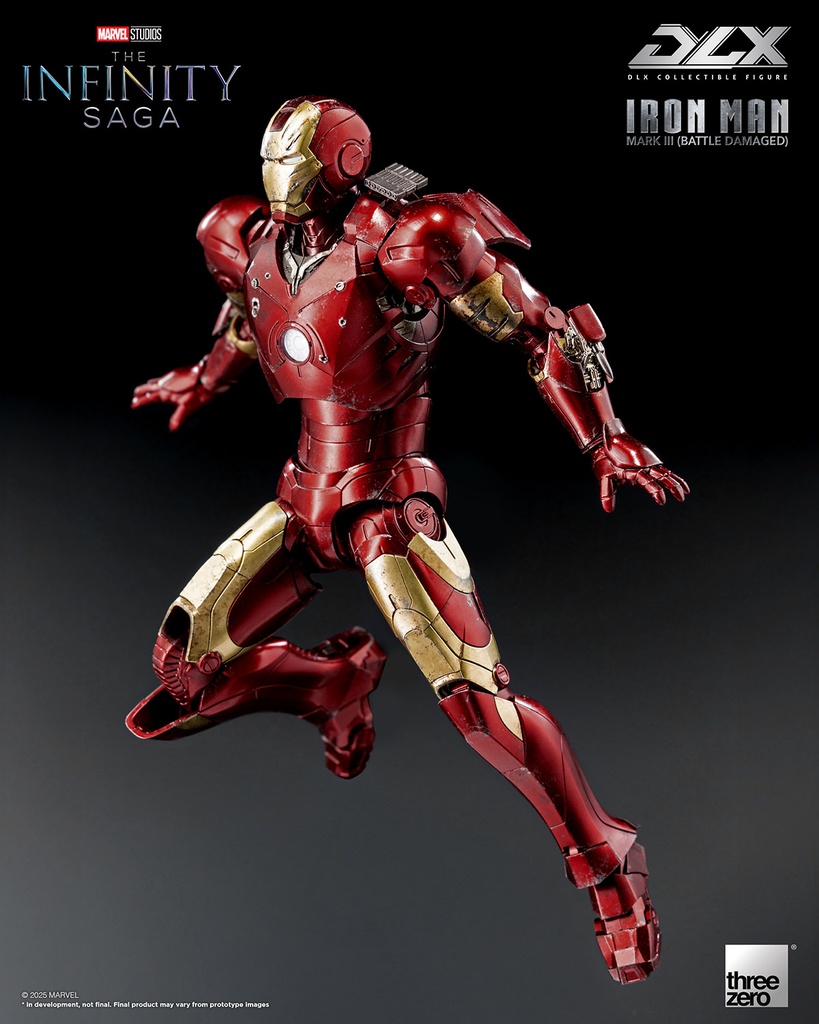 Iron Man Mark 3 (Battle Damaged) “Marvel: The Infinity Saga” THREEZERO – PREVENTA