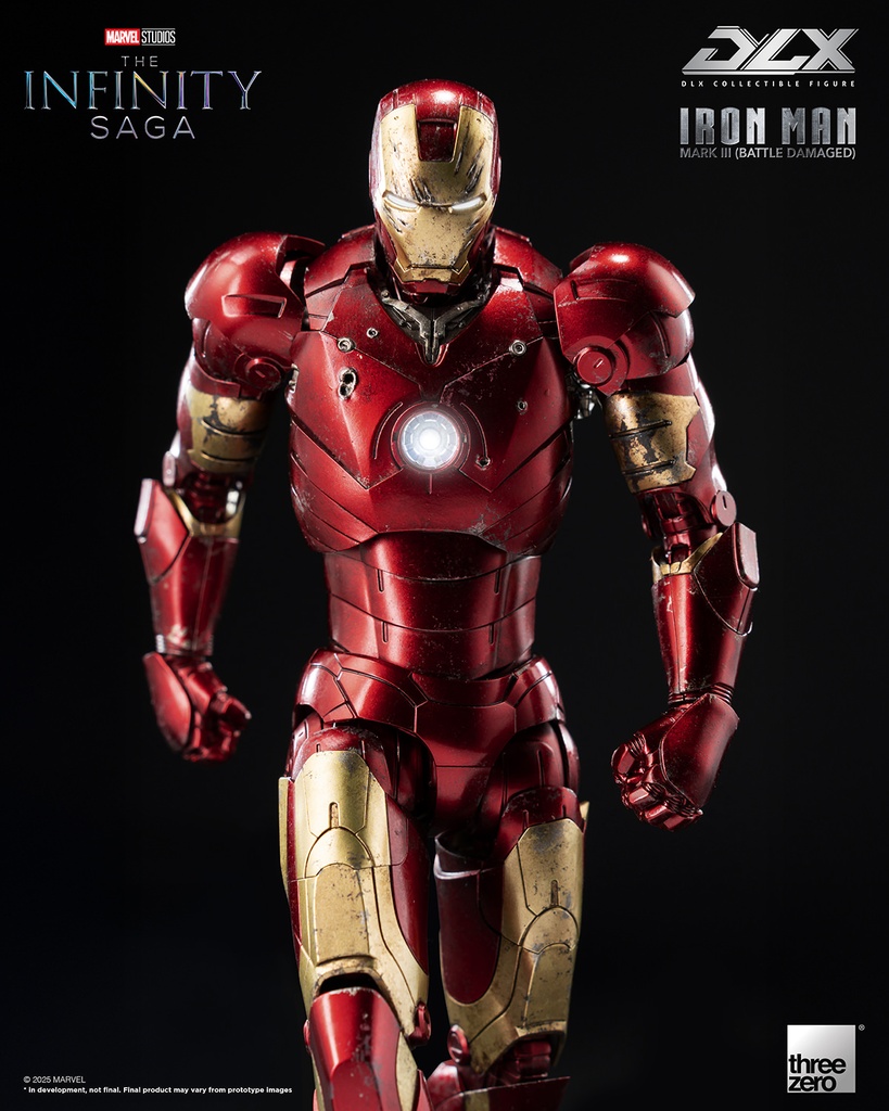 Iron Man Mark 3 (Battle Damaged) “Marvel: The Infinity Saga” THREEZERO – PREVENTA