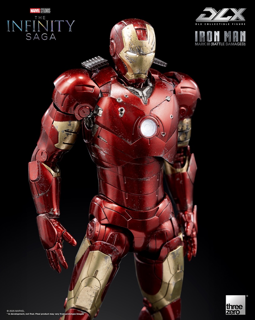 Iron Man Mark 3 (Battle Damaged) “Marvel: The Infinity Saga” THREEZERO – PREVENTA