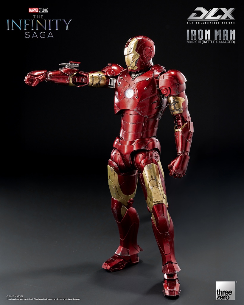 Iron Man Mark 3 (Battle Damaged) “Marvel: The Infinity Saga” THREEZERO – PREVENTA