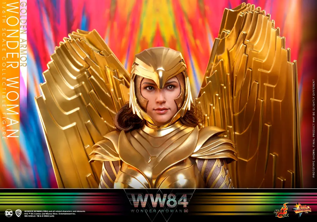 Golden Armor Wonder Woman 1984 - HOT TOYS