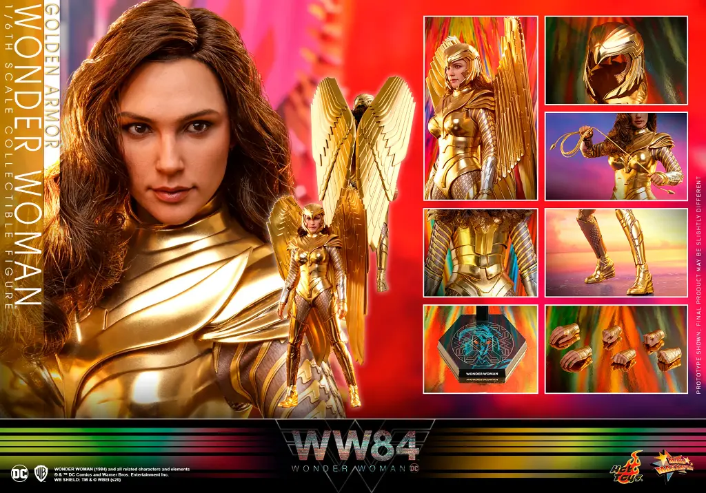 Golden Armor Wonder Woman 1984 - HOT TOYS