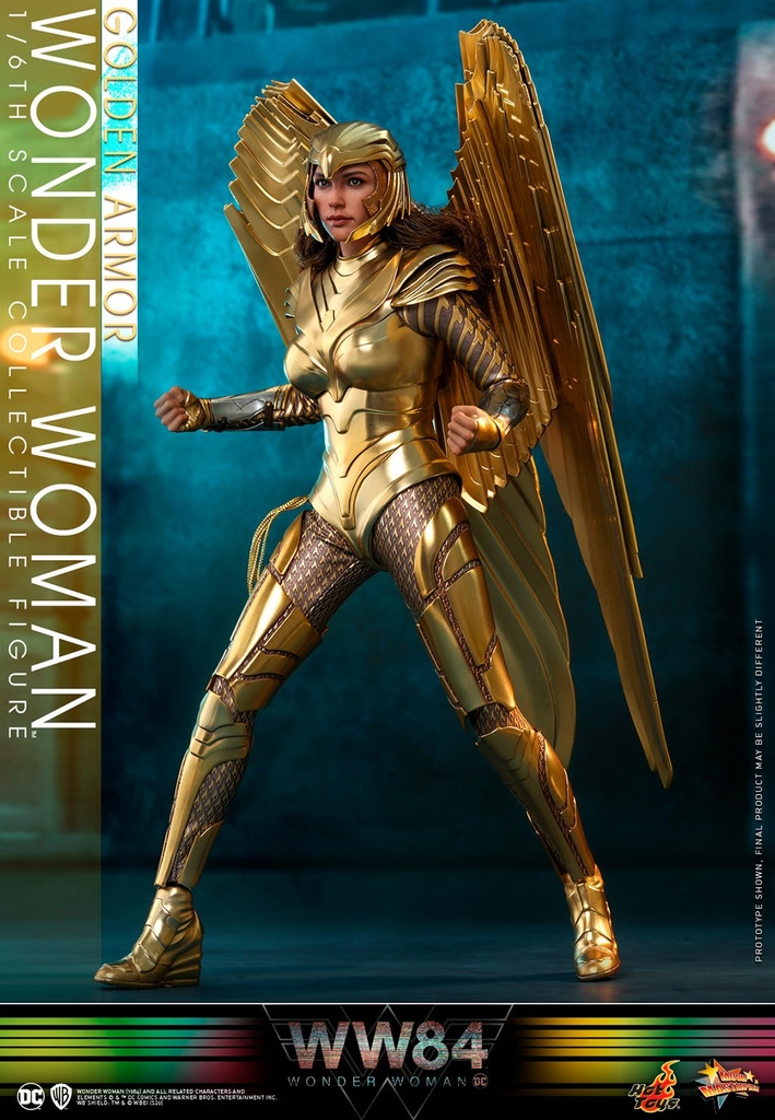Golden Armor Wonder Woman 1984 - HOT TOYS
