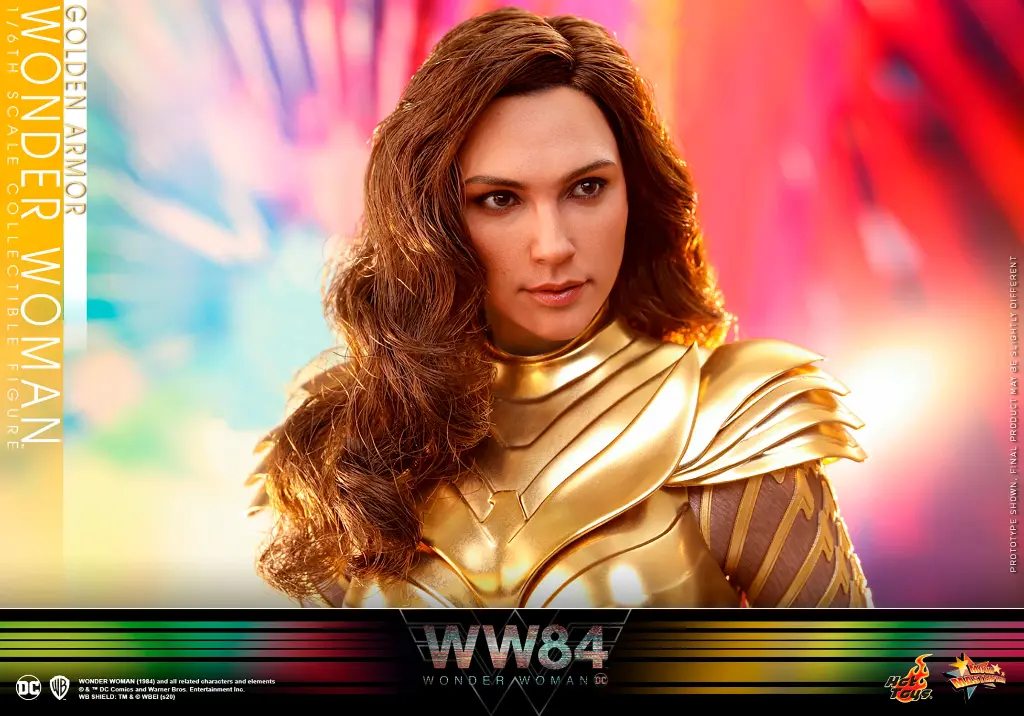 Golden Armor Wonder Woman 1984 - HOT TOYS