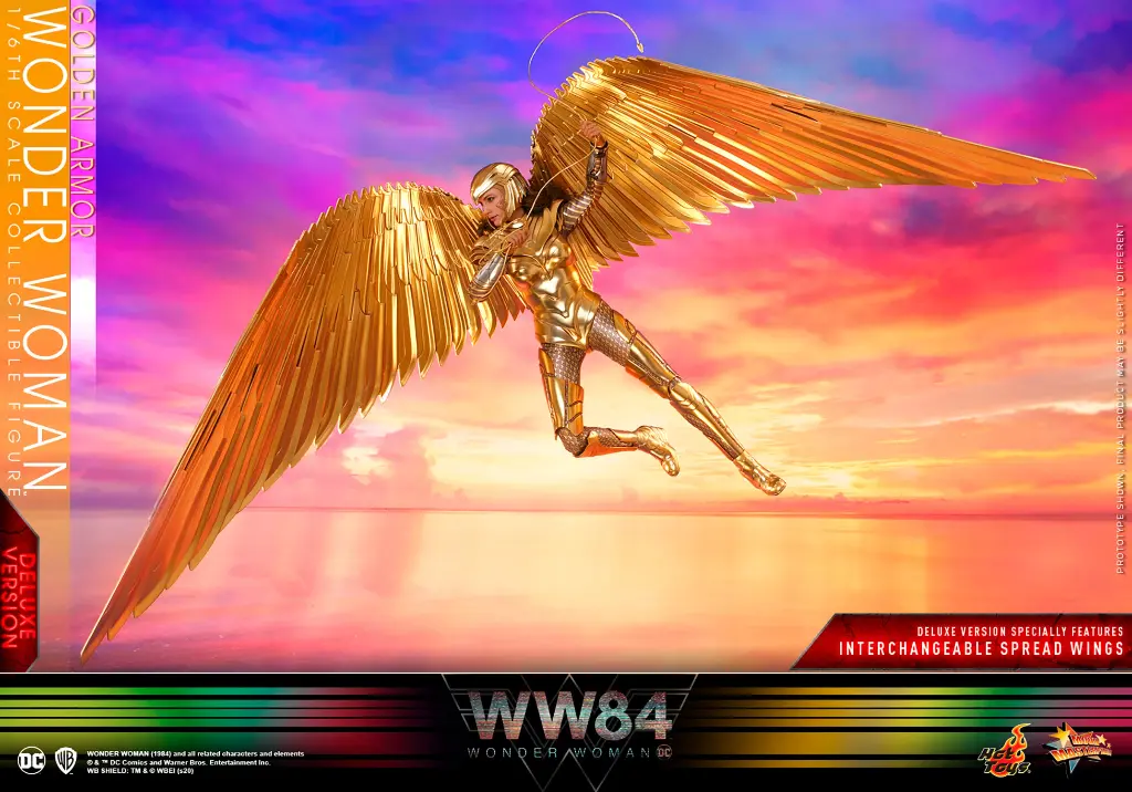 Golden Armor Wonder Woman (Deluxe) Wonder Woman 1984 - HOT TOYS