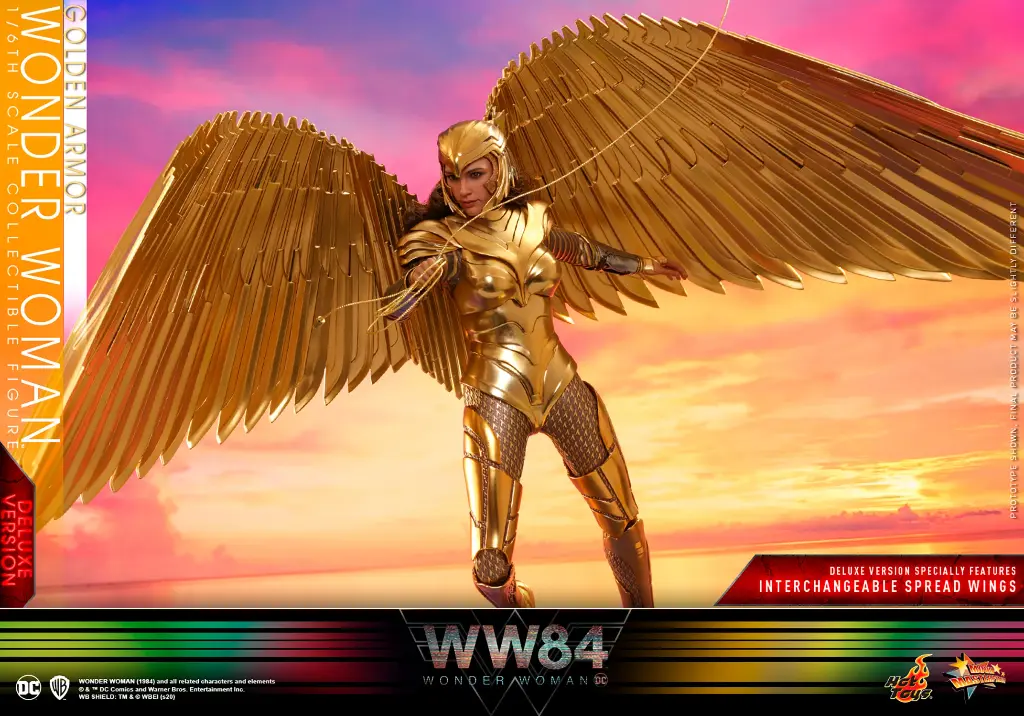 Golden Armor Wonder Woman (Deluxe) Wonder Woman 1984 - HOT TOYS
