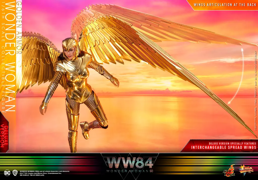 Golden Armor Wonder Woman (Deluxe) Wonder Woman 1984 - HOT TOYS