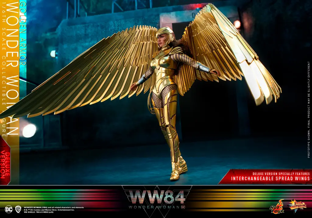 Golden Armor Wonder Woman (Deluxe) Wonder Woman 1984 - HOT TOYS